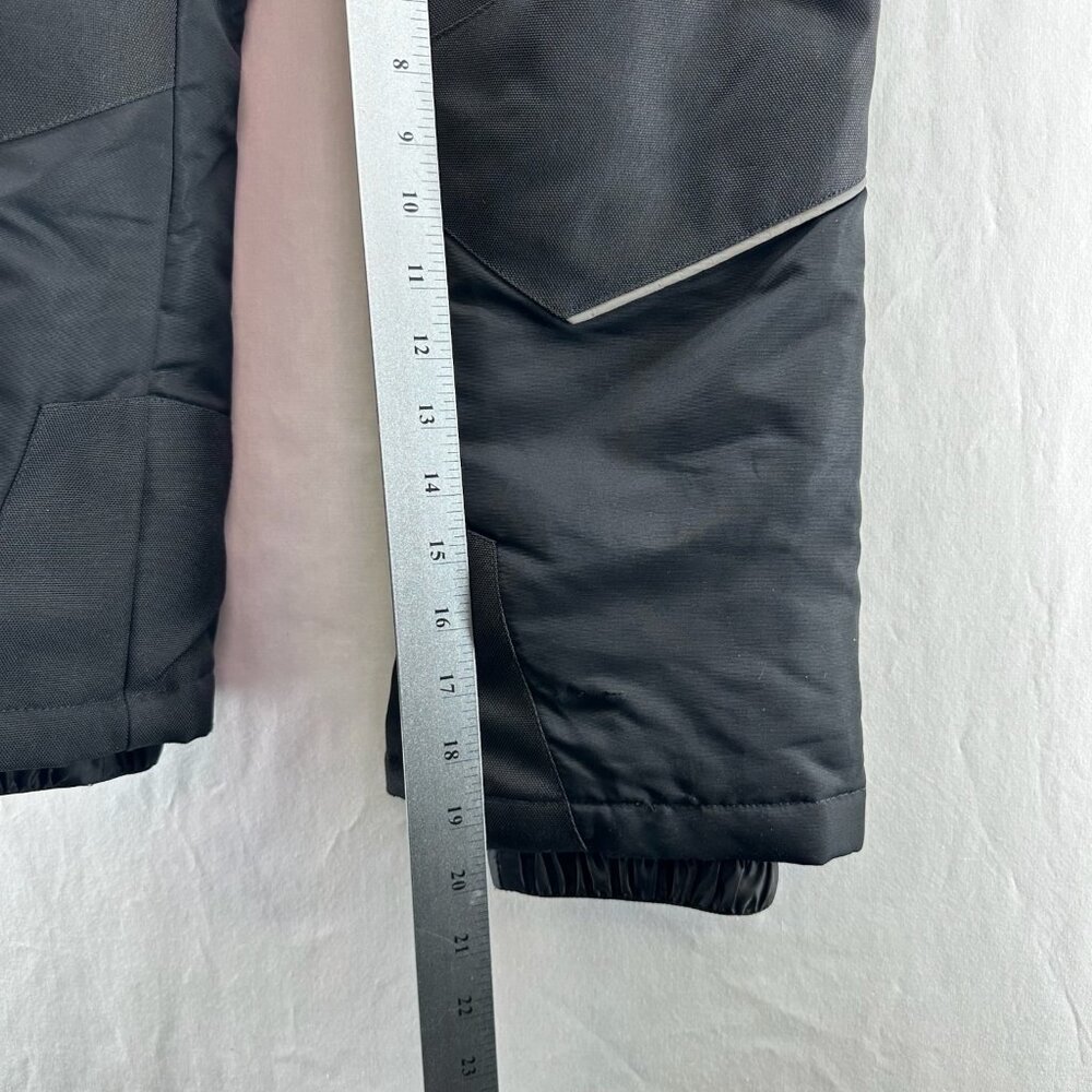 Swiss Tech Snow Bib Overalls Kids S Insulated Water Repellent Adjustable Black - Picture 10 of 12